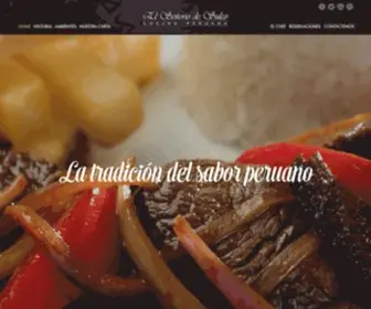 Senoriodesulco.com(Restaurante) Screenshot