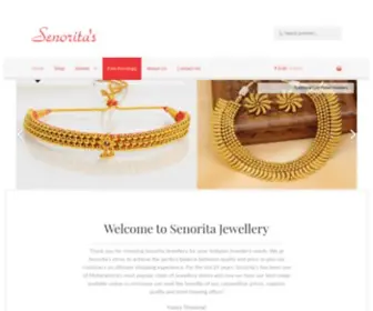 Senoritajewellery.com(The World of Guarantee) Screenshot