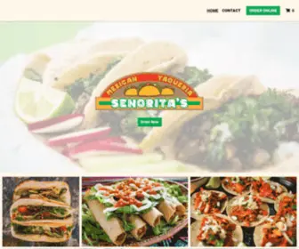 Senoritastaqueria.com(SENORITA'S MEXICAN TAQUERIA) Screenshot