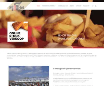 Senorsnacks.be(Evenementen Catering) Screenshot