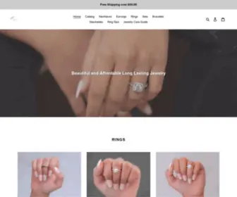 Senoval.store(Fine moissanite jewelry. This diamond alternative) Screenshot
