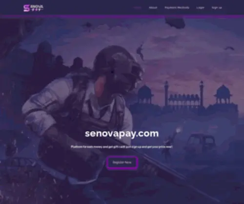 Senovapay.com(Senova Pay) Screenshot