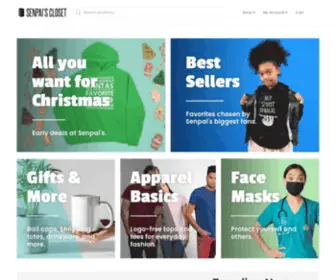 Senpaiscloset.com(Senpai's Closet) Screenshot