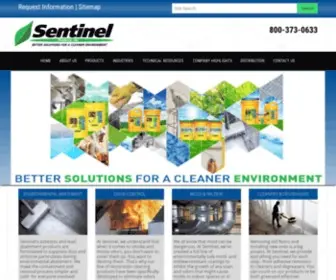 Senpro.com(Sentinel Restoration Products) Screenshot