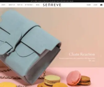 Senreve.com(Leather and Vegan Handbags) Screenshot