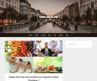 Sens-DE-LA-Vie.net(Sens de la Vie) Screenshot