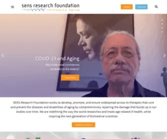 Sens.org(SENS Research Foundation) Screenshot