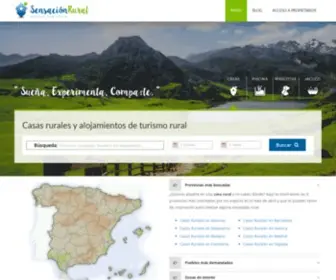 Sensacionrural.es(Casas rurales en) Screenshot