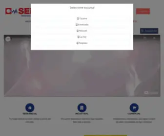 Sensaelectrica.com(Eléctrica) Screenshot