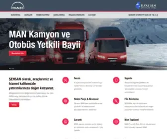 Sensan.com.tr(MAN Şensan) Screenshot