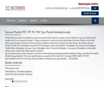 Sensanplastik.com.tr(Şensan Plastik) Screenshot