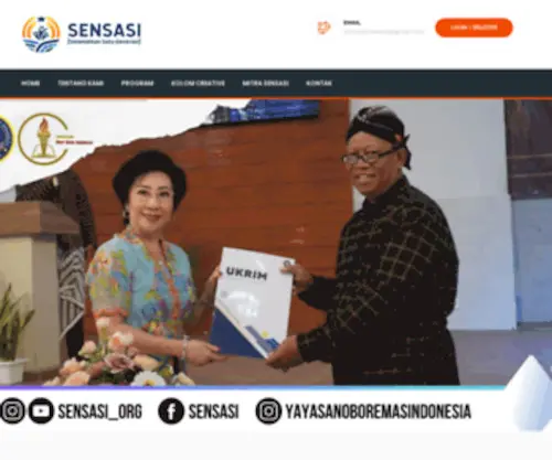 Sensasi.org(Sensasi) Screenshot