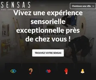 Sensas.top(Vivez une expérience sensorielle exceptionnelle près de chez vous) Screenshot
