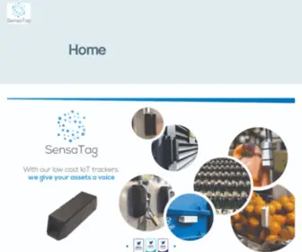 Sensatag.com(The low power asset tracker) Screenshot
