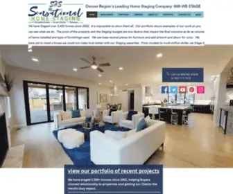 Sensationalhome.com(Sensational Home Staging) Screenshot