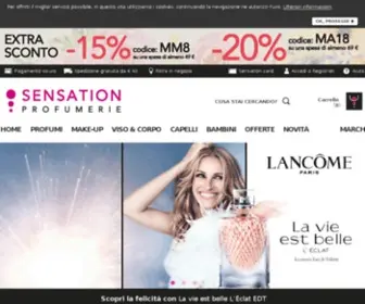 Sensationprofumerie.it(Sensation Profumerie) Screenshot