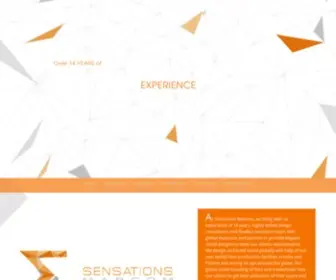 Sensations.co.in(Sensations Marcom) Screenshot