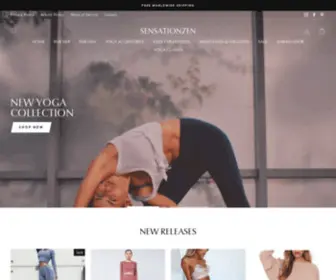 Sensationzen.com(Yoga & Meditation) Screenshot