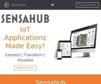 Sensavation.com(Sensahub IoT Application Platform) Screenshot