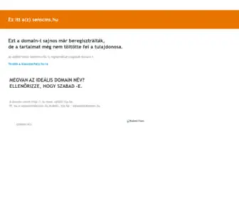 Senscms.hu(Portál készítés) Screenshot