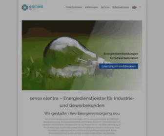 Sense-Electra.de(Sense electra GmbH sense electra GmbH) Screenshot