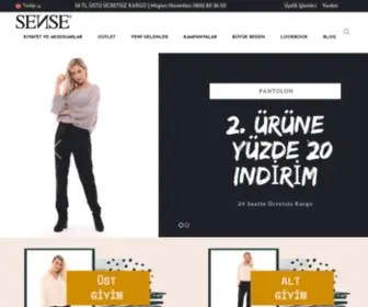 Sense.com.tr(Moda) Screenshot
