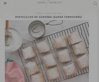 Senseandedibility.com(Culinary Class) Screenshot