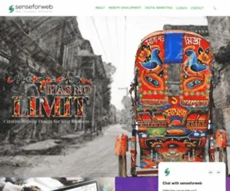 Senseforweb.com(Website Development & Digital Marketing) Screenshot