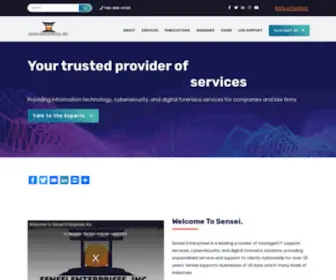 Senseient.com(Digital Forensics) Screenshot