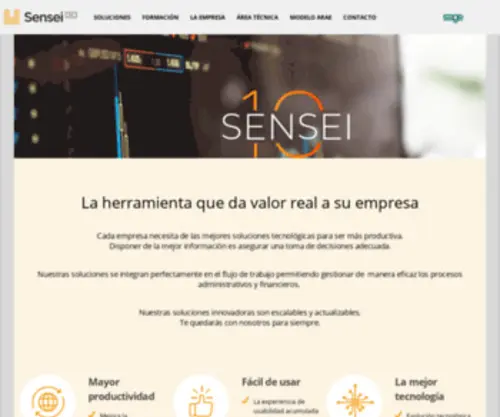 Sensei.org(Sensei) Screenshot