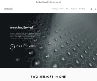 Sensel.com(Sensel's mission) Screenshot