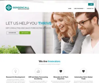 Sensencall.com(Sensencall A.Ş) Screenshot