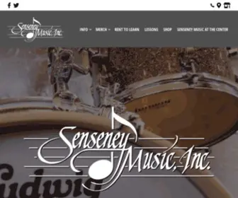 Senseneymusic.com(Band & Orchestral Instruments) Screenshot