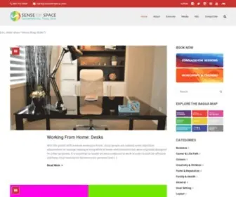 Senseofspace.com(Contemporary Feng Shui) Screenshot