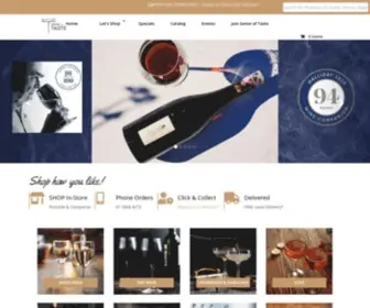 Senseoftaste.com.au(Sense of Taste) Screenshot
