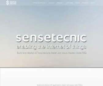 Sensetecnic.com(Sense Tecnic Systems) Screenshot