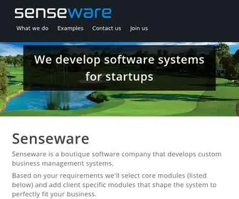 Senseware.com(Senseware Management Systems) Screenshot