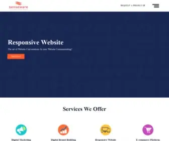 Senseware.net(Web Designing Company in Mumbai) Screenshot