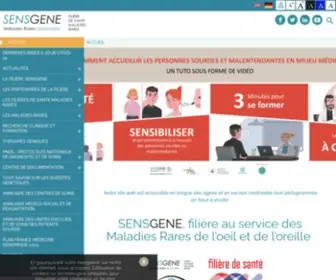 Sensgene.com(Filière) Screenshot