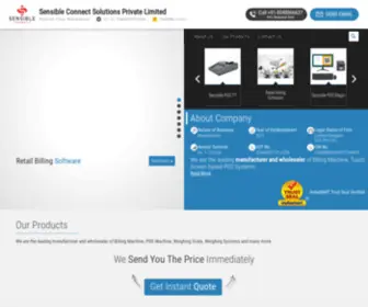 Sensibleconnect.com(Sensible Connect Solutions Private Limited) Screenshot