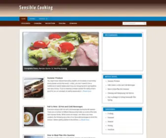 Sensiblecooking.org(Sensible Cooking) Screenshot