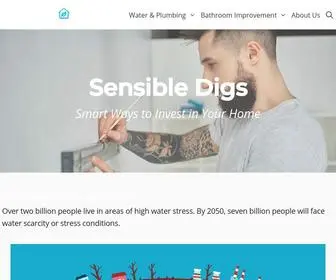 Sensibledigs.com(Sensible Digs) Screenshot