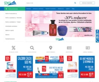 Sensiblu.com(Farmacie Online) Screenshot
