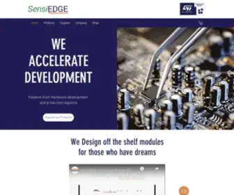 Sensiedge.com(Sensiedge Hardware Ready) Screenshot