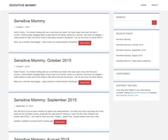 Sensitivemommy.com(Default) Screenshot
