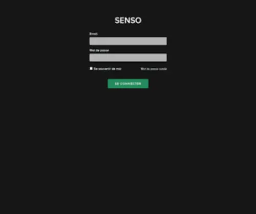 Senso.net(Senso) Screenshot
