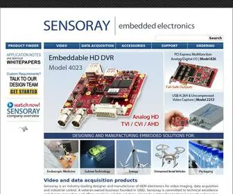 Sensoray.com(Embedded Video) Screenshot