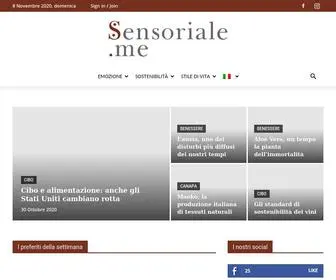 Sensoriale.me(Home) Screenshot