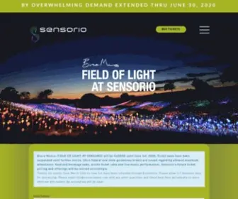 Sensoriopaso.com(Sensorio Paso Robles Field of Light by Bruce Munro) Screenshot