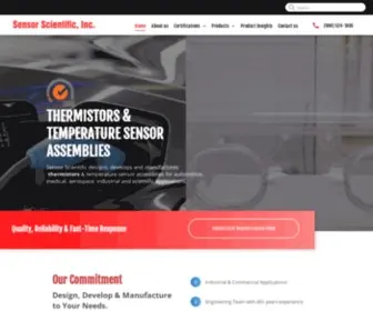 Sensorsci.com(Thermistors) Screenshot